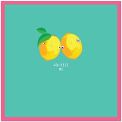 Googly, Squeeze me, lemons - 5.5x5.5