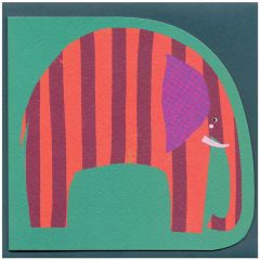 Stripey elephant - 5.5x5.5