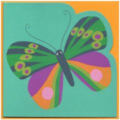 Rainbow butterfly - 5.5x5.5