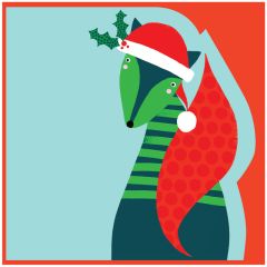 Fox in hat - 5.5X5.5