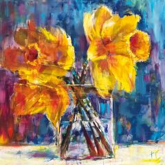 Spring Surprize, dafodills - 6x6