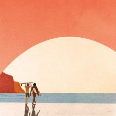 Summers Dusk - 6x6