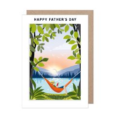 Happy Fathers day, Hammock - 5x7
