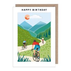 Happy birthday, mountain biking - 5x7