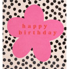 Happy Birthday, flower - 5x5