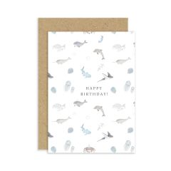 Happy Birthday, under the sea - 4x6