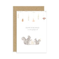 Beautiful friend, happy birthday - 4x6
