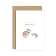 Thank you for all you do - 4x6