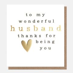Husband, Happy Anniv - 5x5