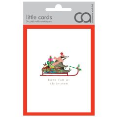 PK of 5, badger - 3x4