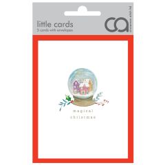 PK of 5, snowglobe - 3x4