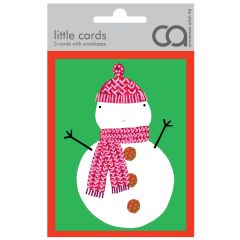 PK of 5, snowman - 3x4