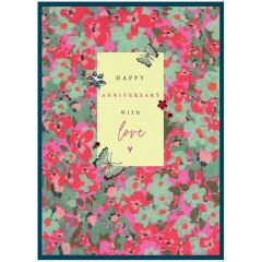Anniversary love, butterflies - 4.5x6.5