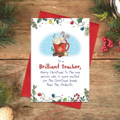 MC, brilliant teacher - 4x6