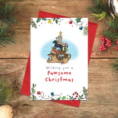 Pawsome Christmas wishes - 4x6