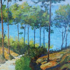 Steps to the Sea - 6x6