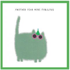 Birthday, more fabulous - 5.25x5.25