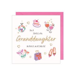 Granddaughter, special birthday - 6x6