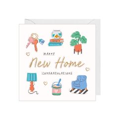 New Home, congratulations - 6x6