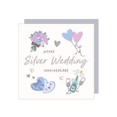 Silver Wedding anniversary - 6x6