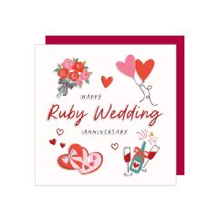 Ruby Wedding anniversary - 6x6