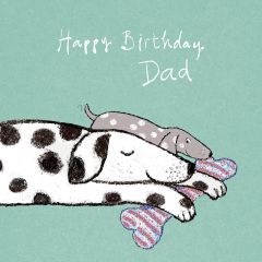 HB, Dad, dogs - 6x6