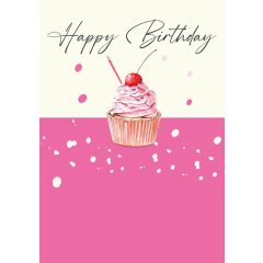 HB, Cupcake Pink - 5x7