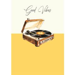 Good vibes, Record player - 5x7