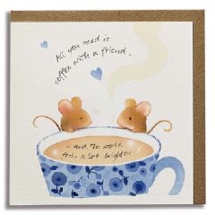 Coffee with a friend - 6x6