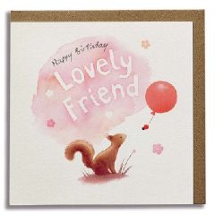 Happy birthday, lovely friend - 6x6