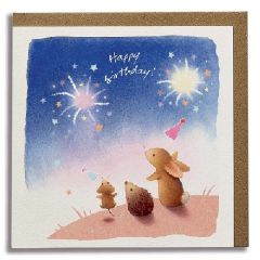 Happy birthday, fireworks - 6x6