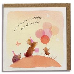 Birthday full of sunshine - 6x6