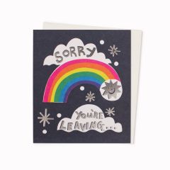 Leaving rainbow - 5x5.5