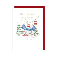 Merry Christmas and HNY gondola - 5x7