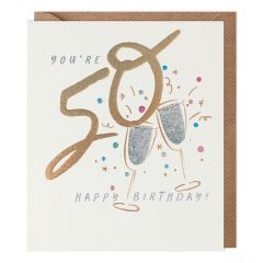 50, Birthday - 5.5x6.25