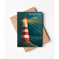 You light up my world - 4x6