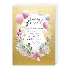 HB, Lovely Friend - 5x7