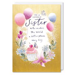 Sister, Happy Birthday - 5x7