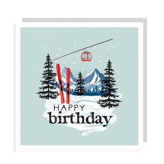 Happy birthday, skiing - 6x6
