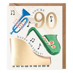 90, birthday music - 6x7