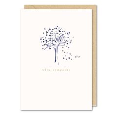 With Sympathy - 5x7