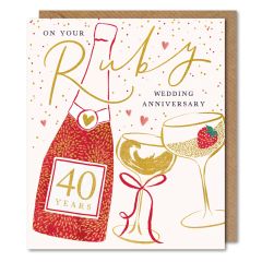40 - Ruby Anniv - 5.5x6.25