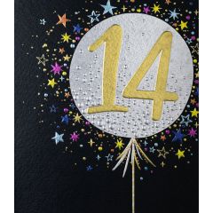 14, Birthday Balloons - 6x7