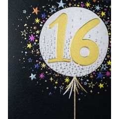 16, Birthday Balloons - 6x7