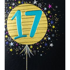 17, Birthday Balloons - 6x7