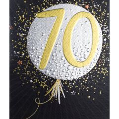70, Birthday Balloons - 6x7