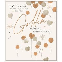 50 - Golden, Anniv - 5.25x6.25