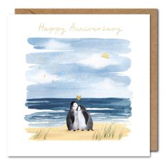 Anniversary, penguins - 6x6
