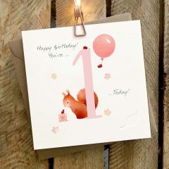 01 Girl, HB you are 1 Today - 6x6