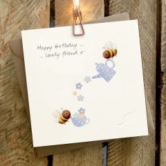 Happy B Day, Lovely friend - 6x6